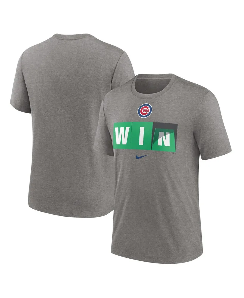 Men's Fanatics Branded Black Chicago Cubs Claim The Win T-Shirt Size: Large