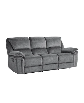 White Label Andes 89" Double Reclining Sofa