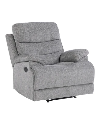 White Label Cruz 38" Glider Reclining Chair