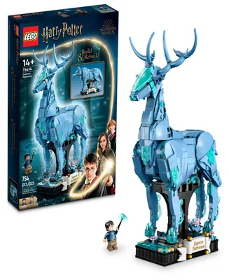 Lego Harry Potter 76414 Expecto Patronum Toy Building Set with Remus Lupin and Harry Potter Minifigures