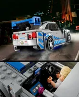 Lego Speed 76917 Champions 2 Fast 2 Furious Nissan Skyline Gt-r Toy Building Set