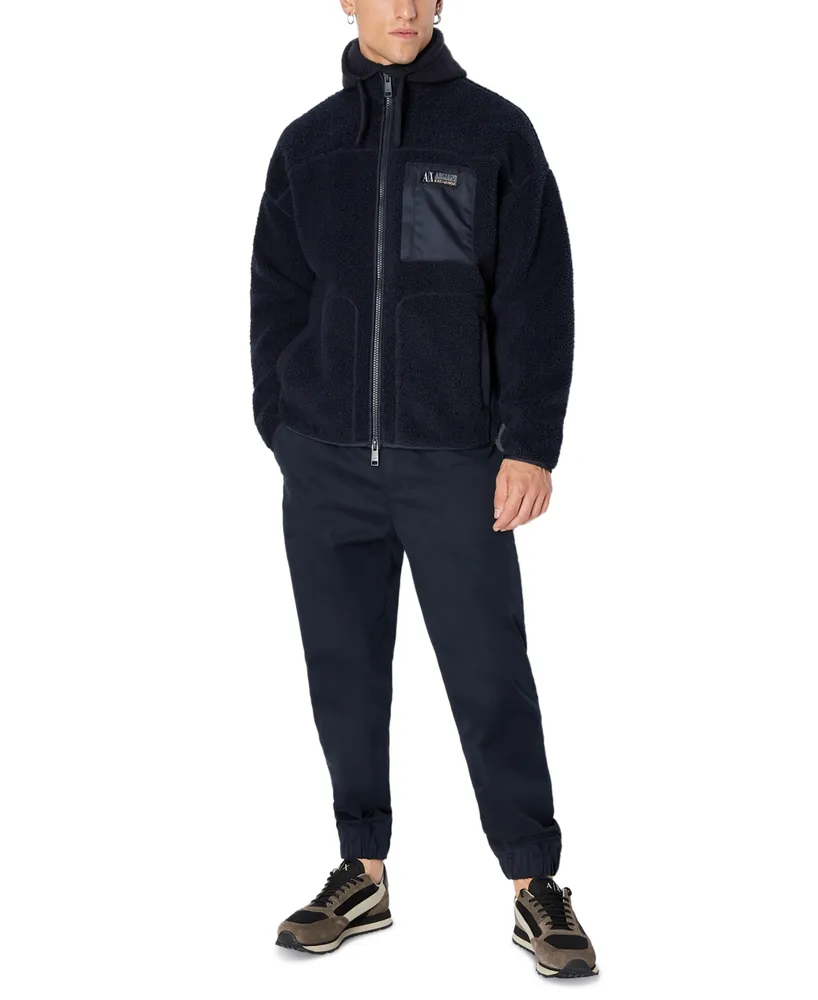 A|X Armani Exchange Men's Fleece Jacket