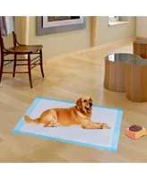 Costway 150 Pcs Puppy Pet Pads Dog Cat Wee Pee Piddle Pad Training Underpads (24'' x 36'')