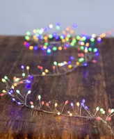 Kurt Adler 300-Light Cluster Garland with Rgb Led Lights