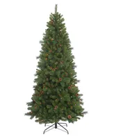 Kurt Adler 7.5' Slim Pre-Lit Burlington Tree