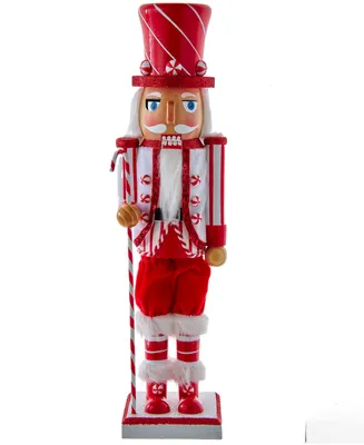 Kurt Adler 15" Peppermint Nutcracker