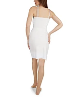 MeMoi Women's Bonded Seamless Camisole Slip Dress