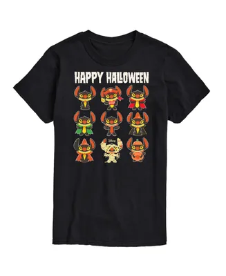 Airwaves Men's Lilo and Stitch Halloween Short Sleeve T-shirt