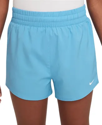 Nike Big Girls One Dri-fit High-Waisted Woven Training Shorts