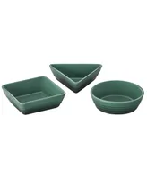 Le Creuset Stoneware 3 Piece Tapas Dishes Set