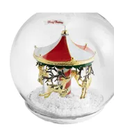 Michael Aram Merry Go Round Snow Globe Ornament