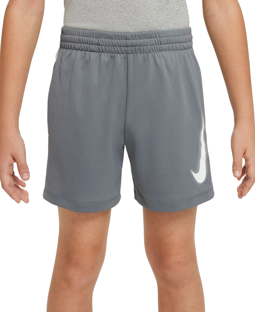 Nike Big Boys Multi Dri-fit Graphic Training Shorts