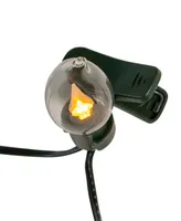 Kurt Adler Battery-Operated 7-Light Flicker Flame Light Set with Clips