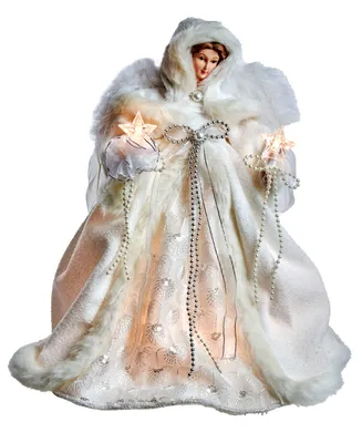 Kurt Adler 10-Light 14" Angel Tree Topper