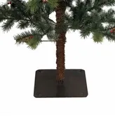 Kurt Adler 5' Pine Tree with Pinecones and Berries