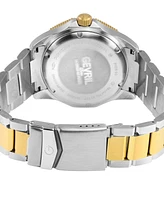 Gevril Men's Pier 90 Two Tone Stainless Steel Watch 42mm