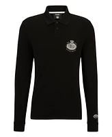 Boss by Hugo Men's x Nfl Long-Sleeved Polo Shirt