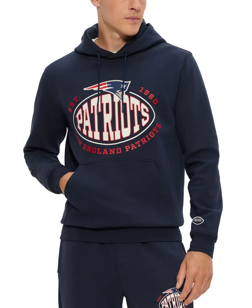 Boss by Hugo Men's x New England Patriots Nfl Hoodie