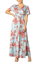 Kiyonna Women's Vienna Kimono Sleeve Long Maxi Dress