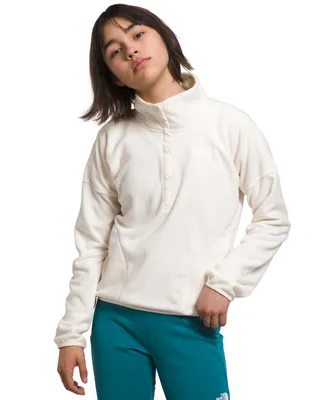 The North Face Big Girls Glacier Half-Snap Sweatshirt