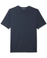 Michael Kors Men's V-Neck Liquid Cotton T-Shirt