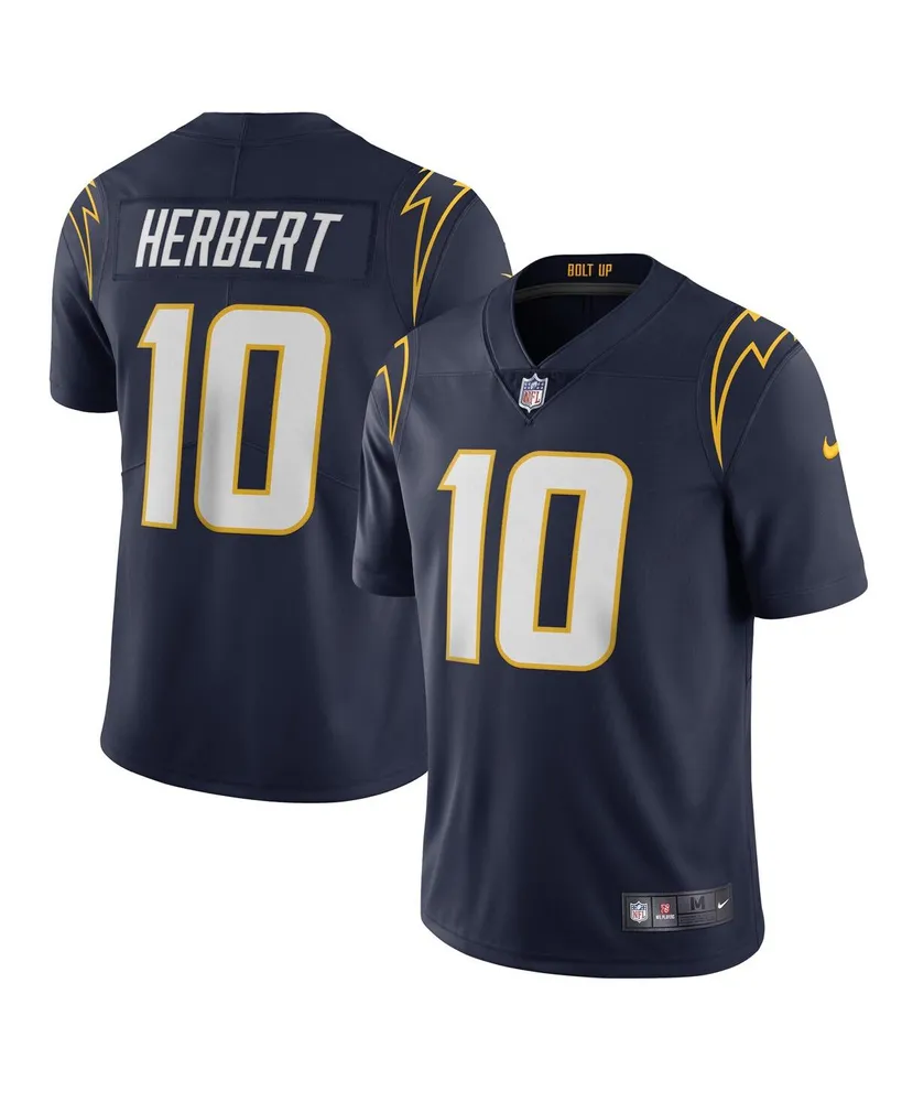 Men's Nike Justin Herbert Royal Los Angeles Chargers Vapor F.U.S.E. Limited Jersey Size: 3XL