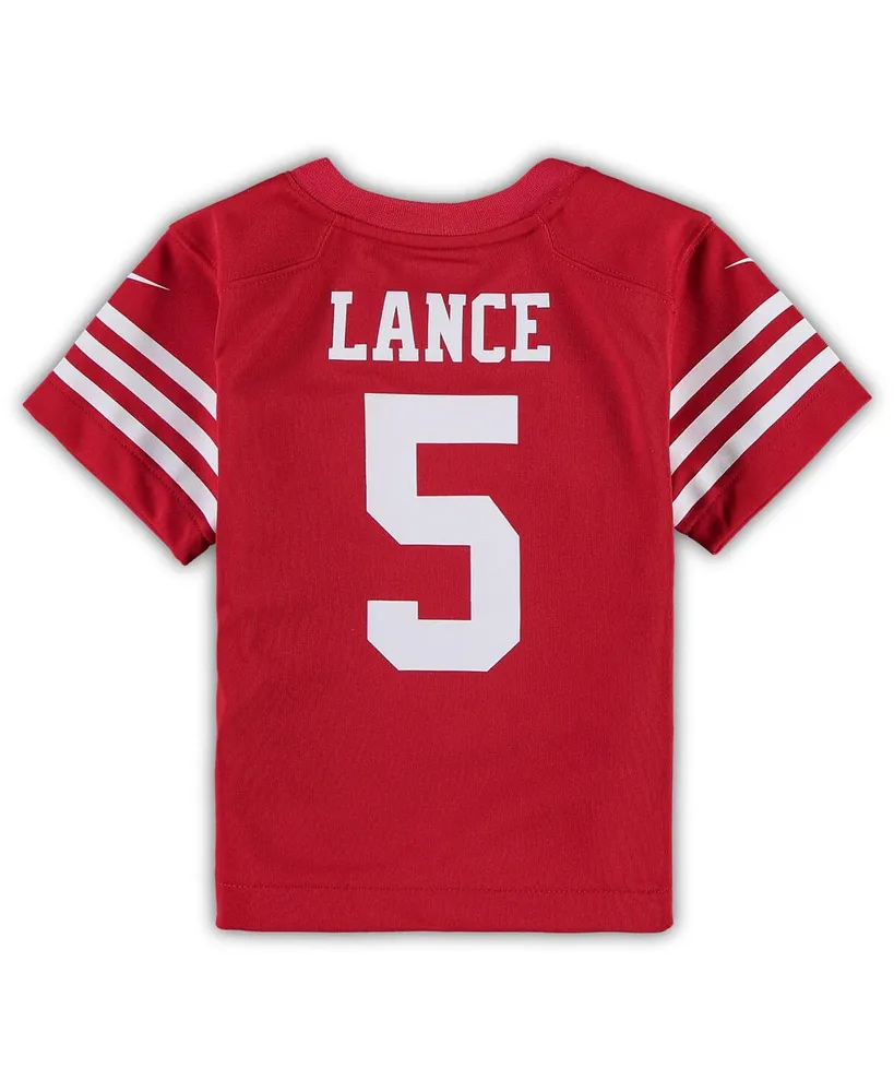 Women's Nike Trey Lance Scarlet San Francisco 49ers Player Jersey