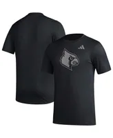 Men's adidas Louisville Cardinals Pregame Aeroready T-shirt