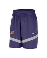 Men's Nike Purple Phoenix Suns On-Court Practice Warmup Performance Shorts