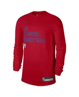 Men's and Women's Nike Red La Clippers 2023 Legend On-Court Practice long sleeve