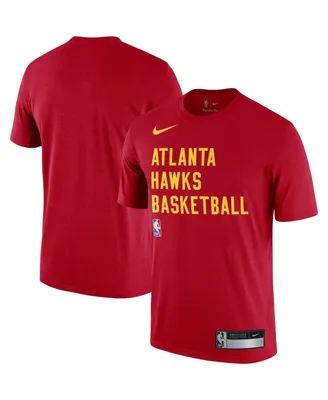 Men's Nike Red Atlanta Hawks 2023/24 Sideline Legend Performance Practice T-shirt