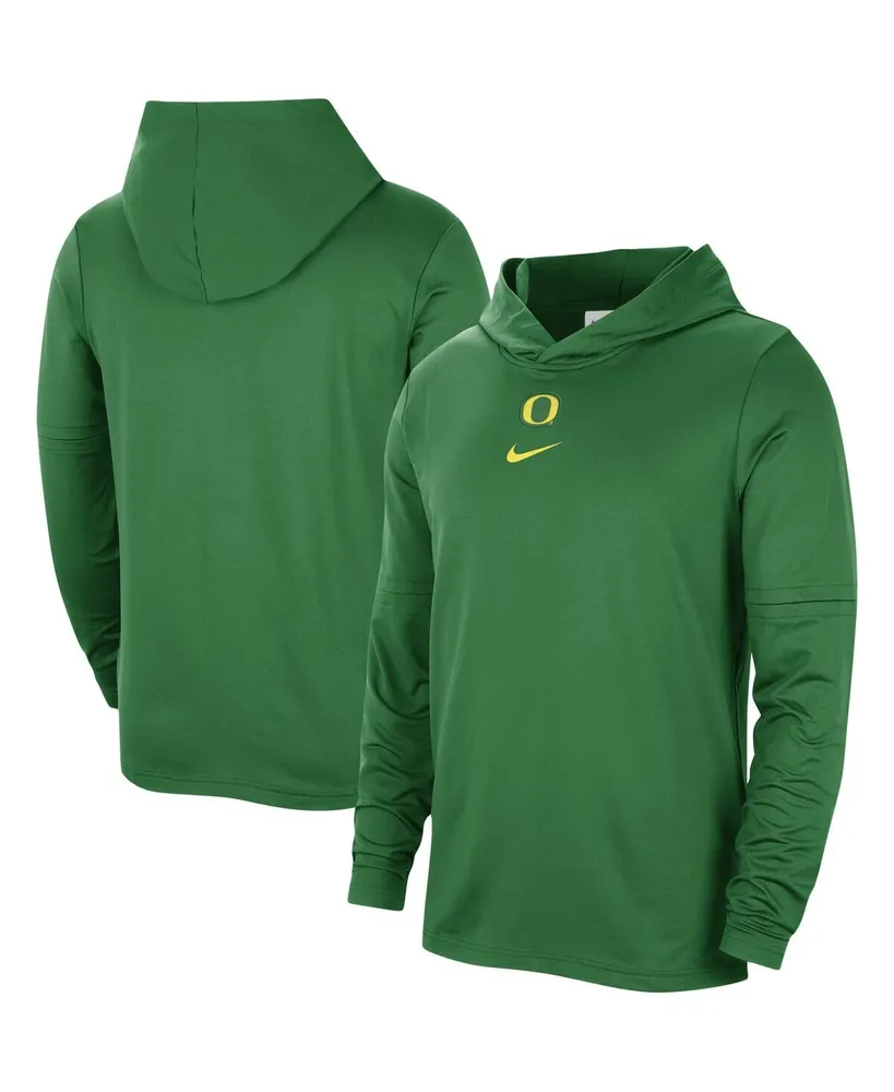 Nike Anthracite Oregon Ducks Military Long Sleeve Hoodie T-Shirt