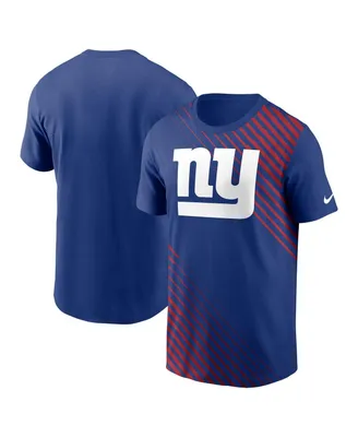 Men's Nike Royal New York Giants Yard Line Fashion Asbury T-shirt
