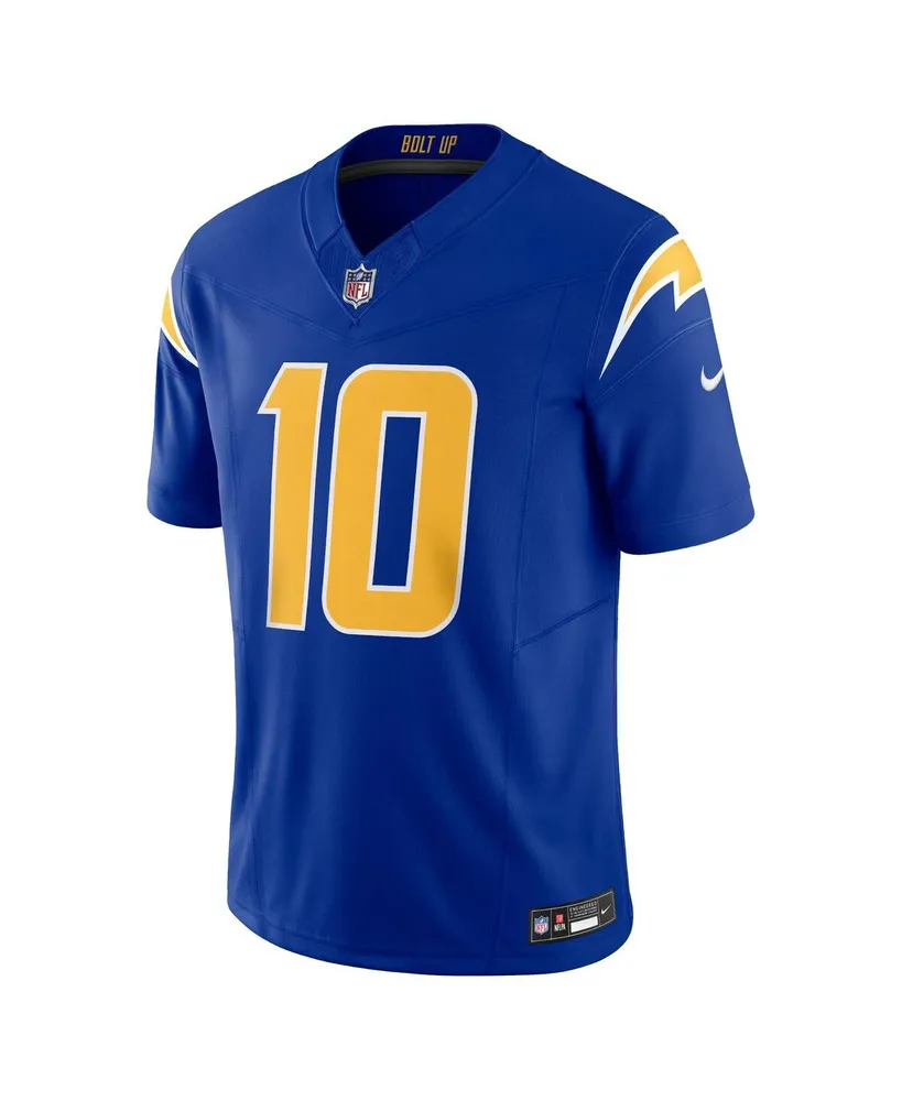 Men's Nike Justin Herbert Royal Los Angeles Chargers Vapor F.u.s.e. Limited Jersey