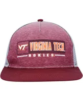 Men's Colosseum Maroon, Gray Virginia Tech Hokies Snapback Hat