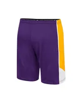 Men's Colosseum Purple Ecu Pirates Haller Shorts