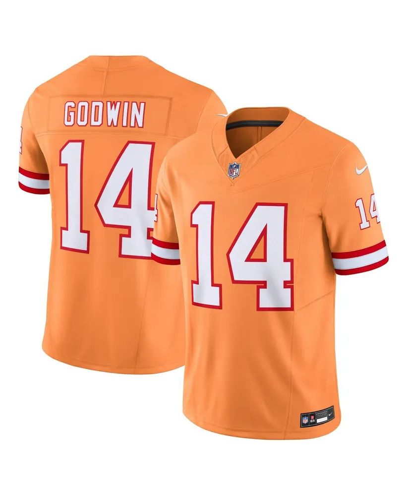 Men's Nike Chris Godwin Orange Tampa Bay Buccaneers Throwback Vapor F.u.s.e. Limited Jersey