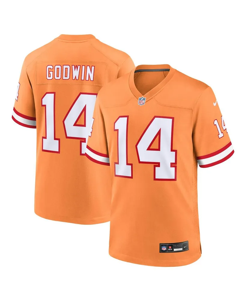 Men's Nike Chris Godwin Orange Tampa Bay Buccaneers Throwback Game Jersey