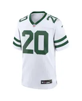 Men's Nike Breece Hall White New York Jets Legacy Player Game Jersey