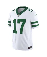 Men's Nike Garrett Wilson White New York Jets Legacy Vapor F.u.s.e. Limited Jersey
