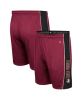 Men's Colosseum Garnet Florida State Seminoles Panel Shorts