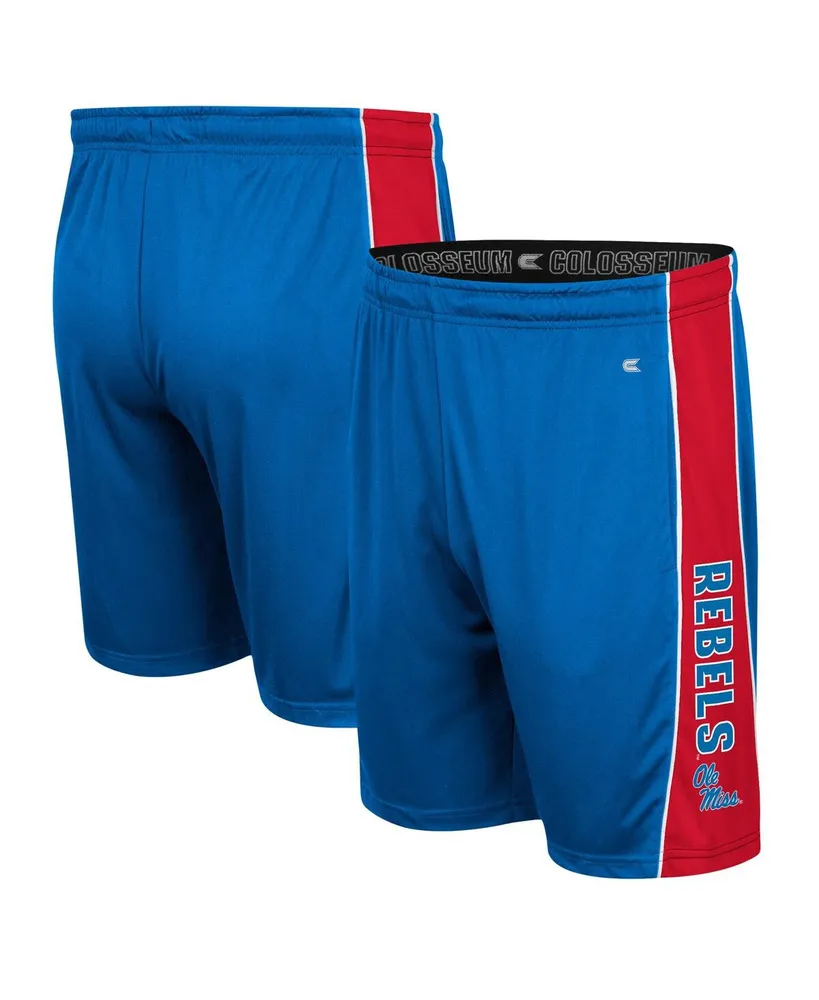 Men's Colosseum Powder Blue Ole Miss Rebels Panel Shorts