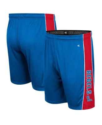 Men's Colosseum Powder Blue Ole Miss Rebels Panel Shorts