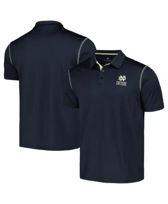 Men's Colosseum Navy Notre Dame Fighting Irish Cameron Polo Shirt