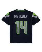 Preschool Boys and Girls Nike Dk Metcalf College Navy Seattle Seahawks Game Jersey