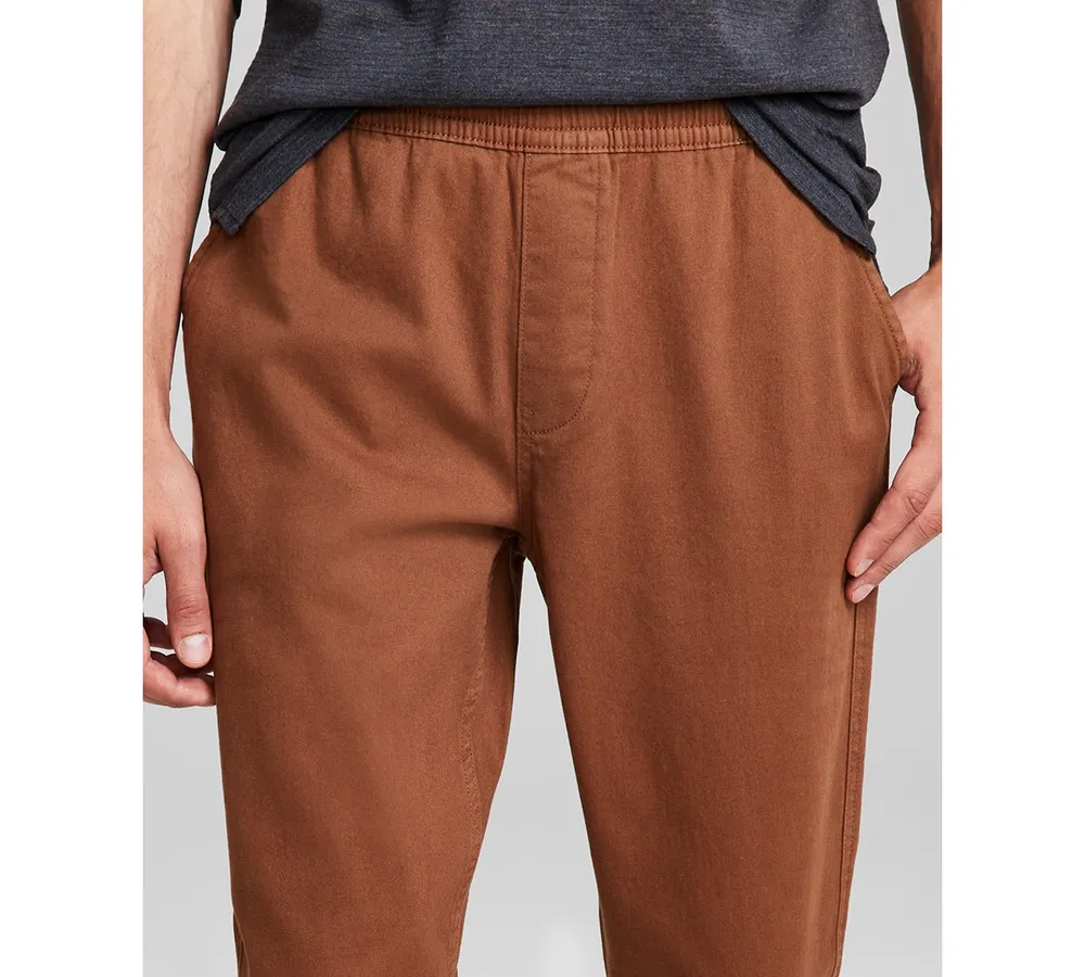 And Now This Men's Regular-Fit Twill Chino Joggers, Created for Macy's