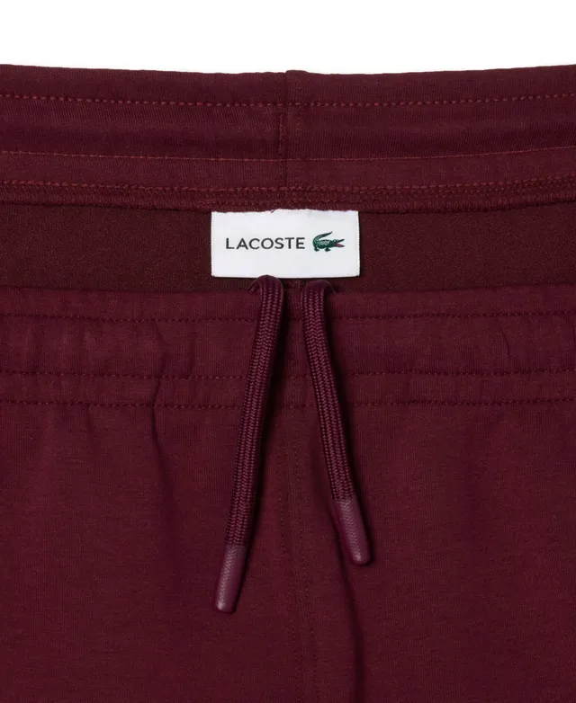 Lacoste Men's Cotton Fleece Lounge Jogger Pants - Macy's