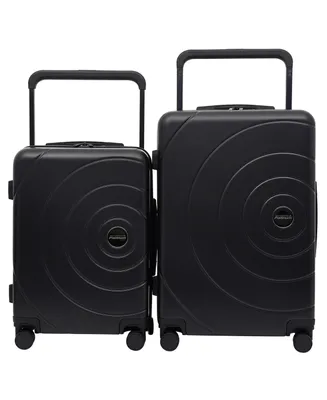 Odyssey Collection 2 Piece Rolling Hard Case with X-Tra Wide Telescopic Handle Set