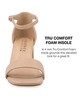 Journee Collection Women's Valenncia Ankle Strap Sandals