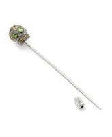 Ox & Bull Trading Co. Men's Sterling Silver Skull Stick Pin